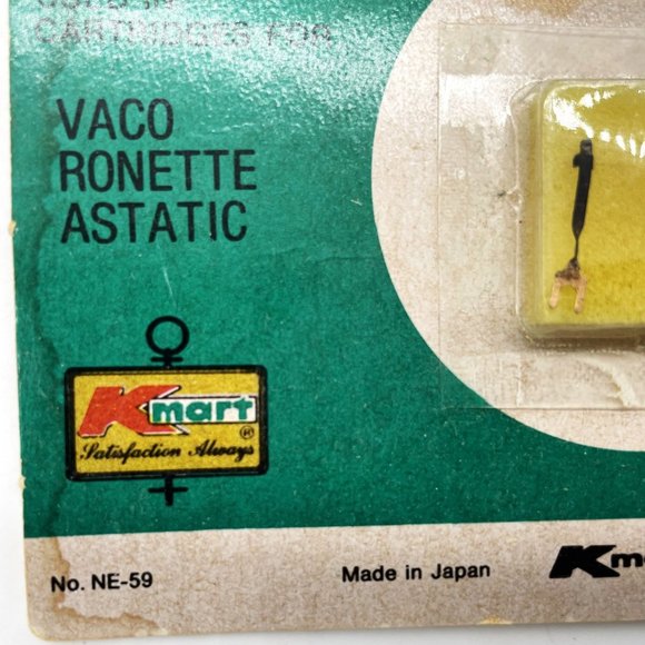 Vtg NIP Stereo Monaural Record Player Cartridge Needles Vaco-Ronette-Astatic - Picture 4 of 6